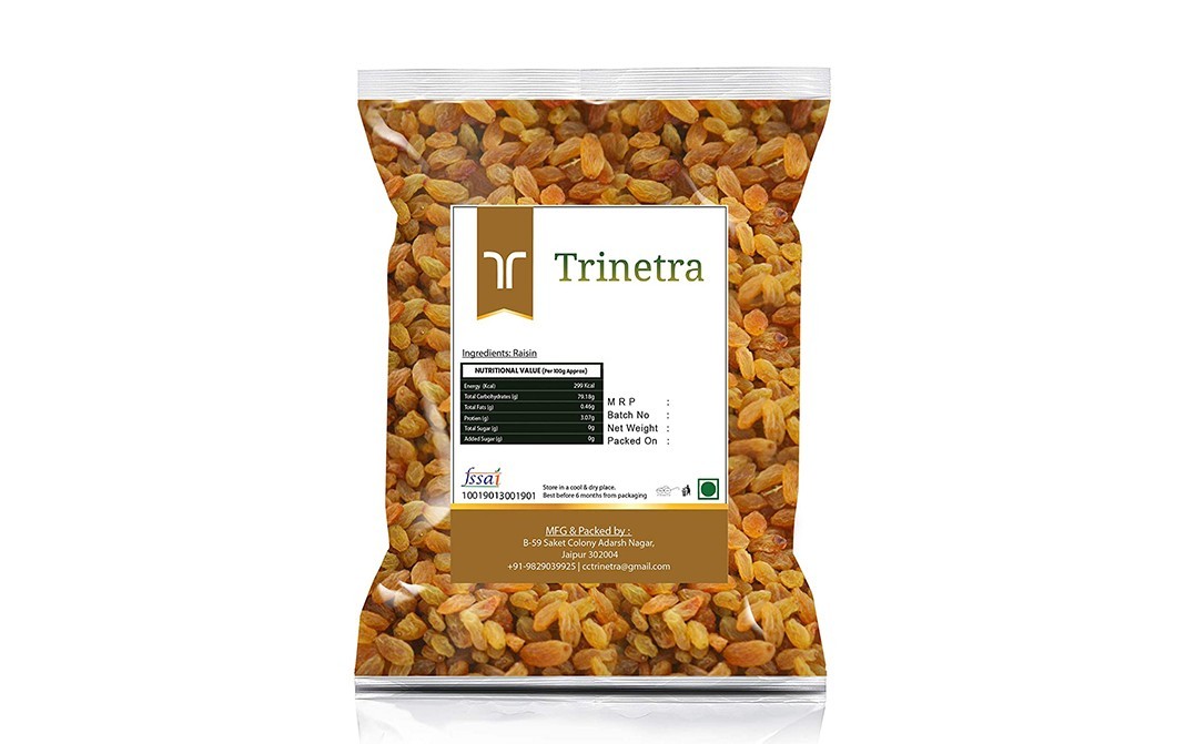 Trinetra Raisin    Pack  500 grams